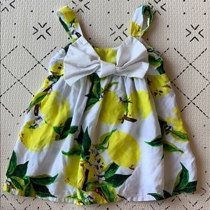 Baby Girl Lemon Dress